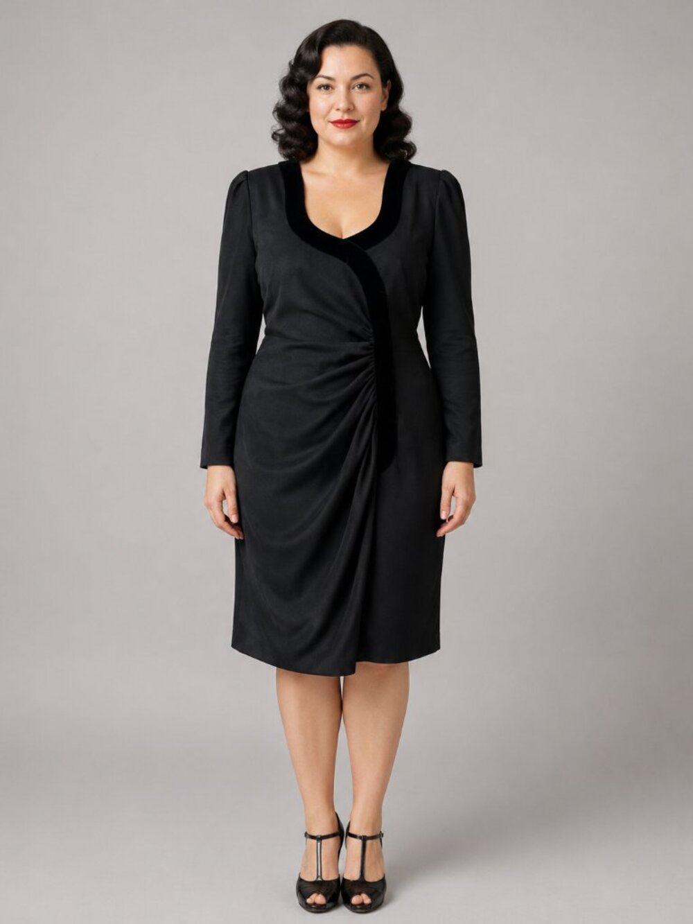 Carolina Herrera Sz 12 Vintage 80's  Sheath Dress Designer Elegant